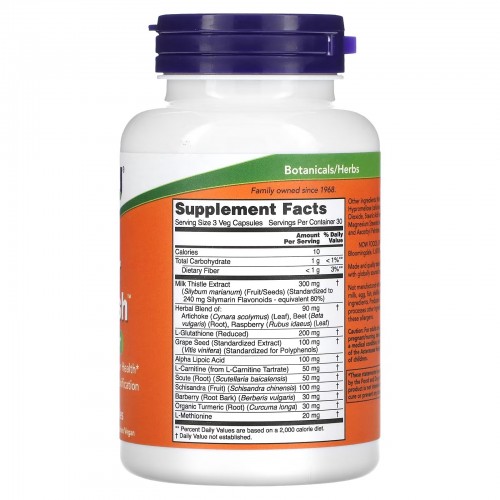 NOW Foods, Liver Refresh, 90 растительных капсул NOW Foods, Liver Refresh, 90 растительных капсул